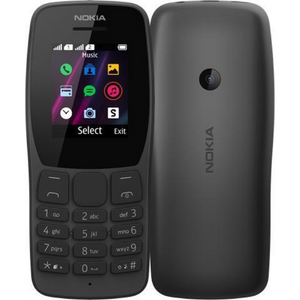 Nokia 110 Dual Sim 4MB - Zwart - Fooniq.nl