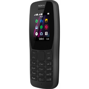 Nokia 110 Dual Sim 4MB - Zwart - Fooniq.nl