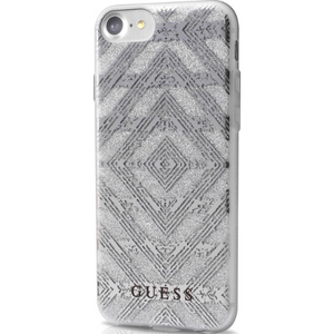 Guess Hoesje Apple iPhone 7/8/SE(2020/2022) Zilver - Fooniq.nl