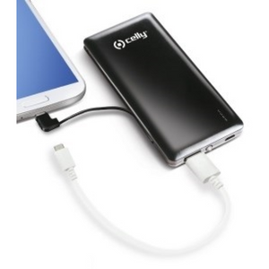 Celly Power Bank 4500 mAh Zwart - Fooniq.nl