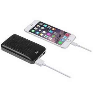 Kit Power Bank 6000 mAh Zwart - Fooniq.nl