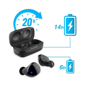 XSSIVE Oordopjes Bluetooth Zwart - Fooniq.nl