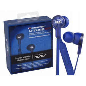 Monster Oordopjes 3.5mm Blauw - Fooniq.nl