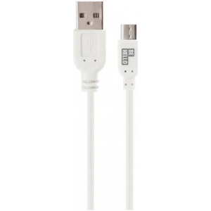 BeHello Kabel Micro-USB 2.1A Wit - Fooniq.nl