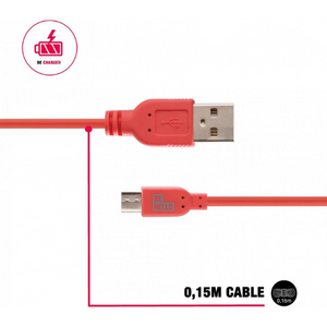 BeHello Kabel Micro-USB 2.1A Rood - Fooniq.nl