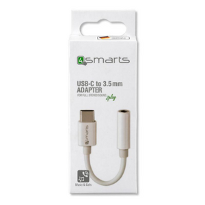 4smarts USB-C naar 3.5mm AUX Adapter - Fooniq.nl