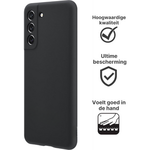 Samsung Galaxy S21 Hoesje TPU Zwart - Fooniq.nl