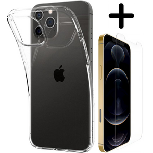 Apple iPhone 12 Pro Max Screenprotector Transparant - Fooniq.nl