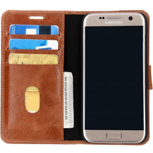Dbramante1928 Boekhoesje Samsung Galaxy S7 Edge Bruin