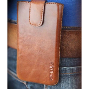 Valenta Insteekhoesje Apple iPhone 7/8/SE(2020/2022) Bruin XLarge