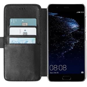 Azuri Huawei P10 Plus Boekhoesje Zwart