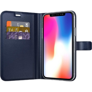 BeHello Apple iPhone XS Max Boekhoesje Blauw