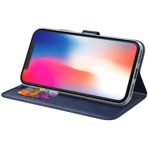 BeHello Apple iPhone XS Max Boekhoesje Blauw