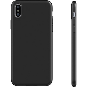 BeHello Apple iPhone XS Max Gel Hoesje Zwart