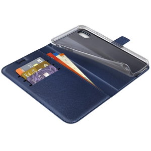 BeHello Apple iPhone X/XS Boekhoesje Blauw