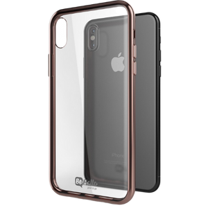 BeHello Apple iPhone X/XS Hoesje Roze Goud