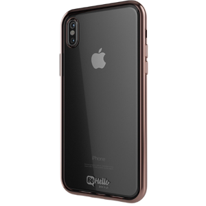 BeHello Apple iPhone X/XS Hoesje Roze Goud
