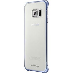 Samsung Galaxy S6 Edge Clear Hoesje Blauw