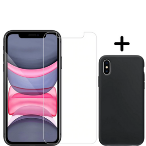 Apple iPhone XS Max Screenprotector Transparant