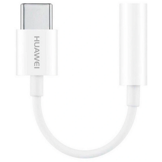 Huawei USB-C naar 3.5mm Adapter Wit - Fooniq.nl