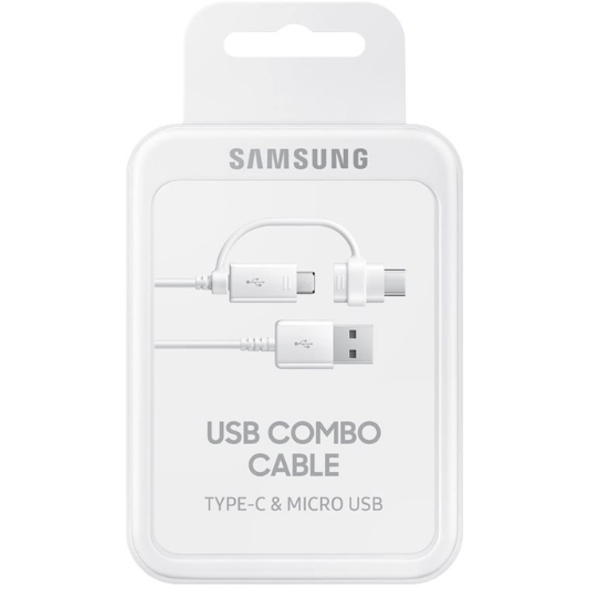 Samsung Combo Kabel Micro-USB &amp; Type-C 1.5M - Fooniq.nl