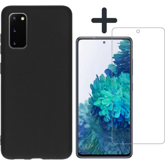Samsung Galaxy S20 Plus Hoesje TPU Zwart - Fooniq.nl