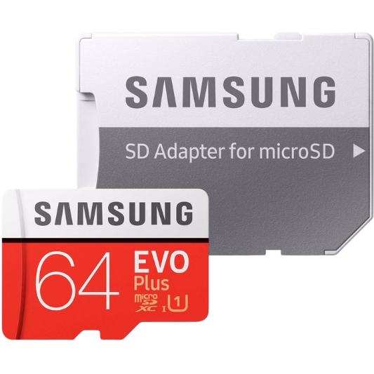 Samsung Evo Plus MicroSDXC 64 GB - met adapter - Fooniq.nl
