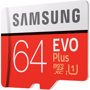 Samsung Evo Plus MicroSDXC 64 GB - met adapter - Fooniq.nl