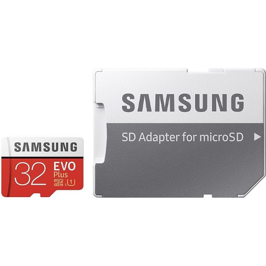 Samsung Evo+ 32GB Micro SDHC class 10 - met adapter - Fooniq.nl