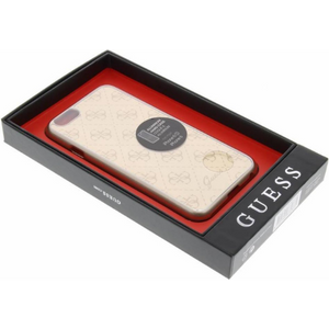 Guess Hard Hoesje Apple iPhone 6/6S Aluminium Gold - Fooniq.nl
