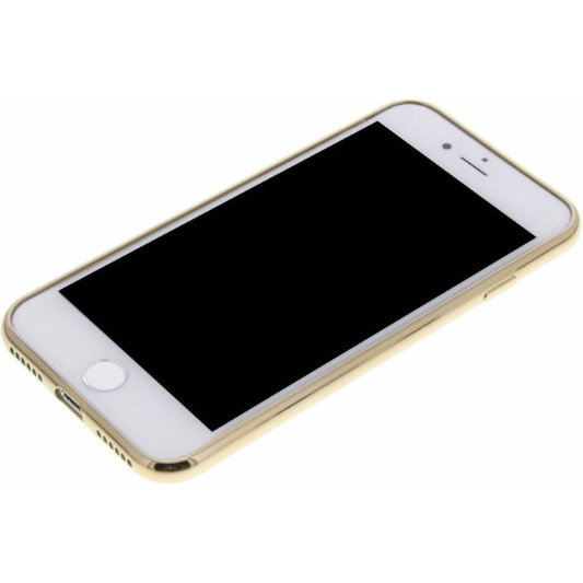Guess Hoesje Apple iPhone 7/8/(2020/2022) Transparant Goud - Fooniq.nl
