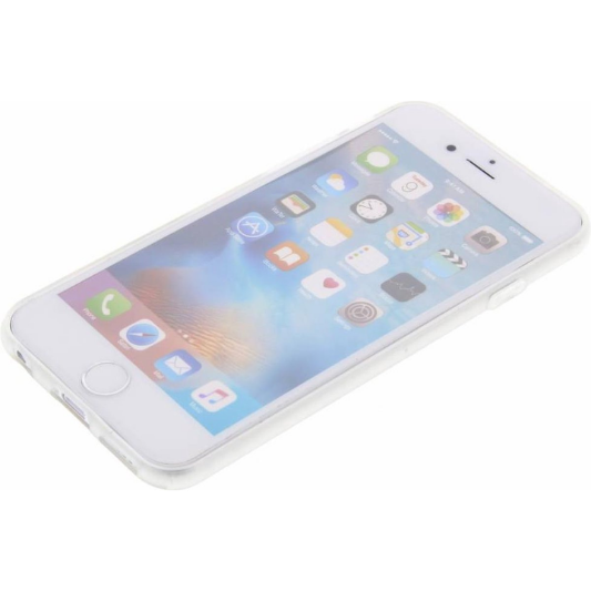 Guess Hoesje Apple iPhone 6/6S Chevron Beige - Fooniq.nl