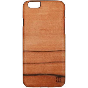 MAN&WOOD Hoesje Apple iPhone 6/6S Hout Bruin - Fooniq.nl