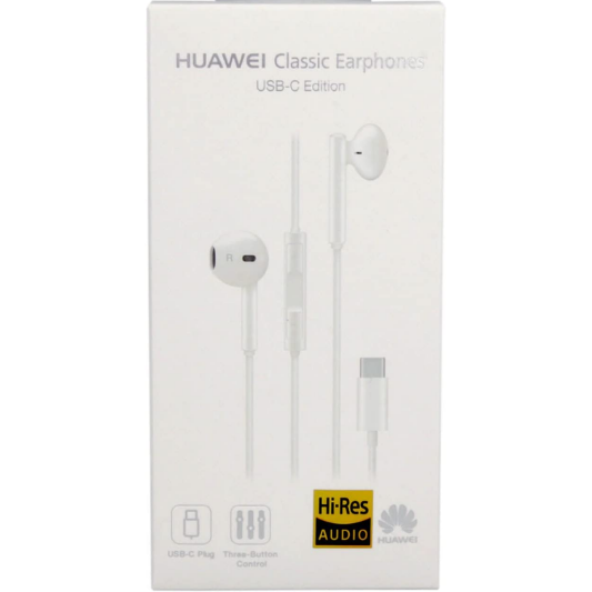 Huawei Type-C Oordopjes - Wit - Fooniq.nl