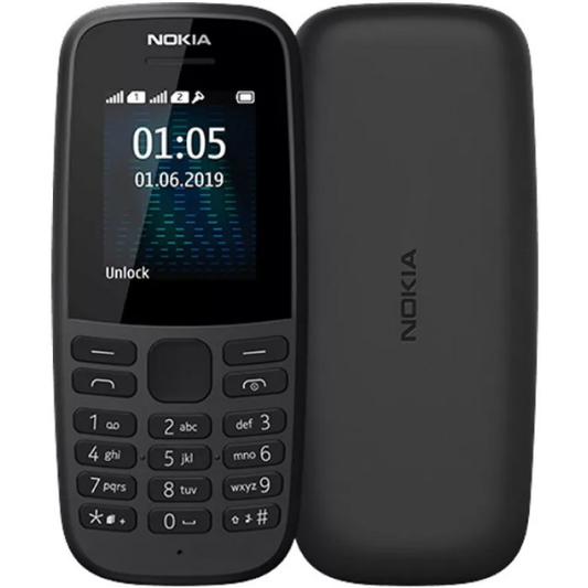 Nokia 105 Neo Dual Sim 4MB - Zwart - Fooniq.nl