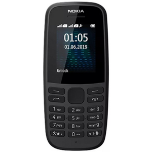 Nokia 105 Neo Dual Sim 4MB - Zwart - Fooniq.nl