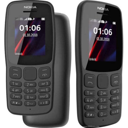 Nokia 106 Dual Sim - Grijs - Fooniq.nl