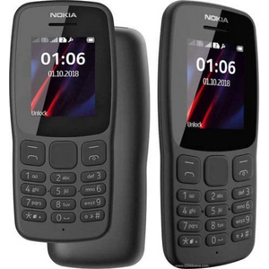 Nokia 106 Dual Sim - Grijs - Fooniq.nl