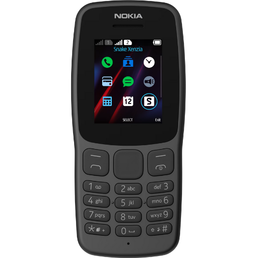 Nokia 106 Dual Sim - Grijs - Fooniq.nl