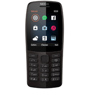 Nokia 210 Dual Sim - Zwart - Fooniq.nl