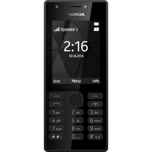 Nokia 216 - Zwart - Fooniq.nl