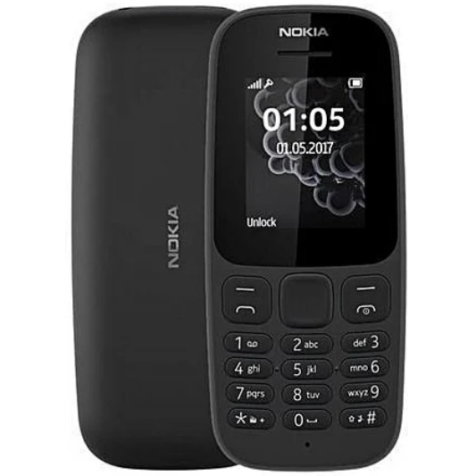 Nokia 105 2017 - Zwart - Fooniq.nl