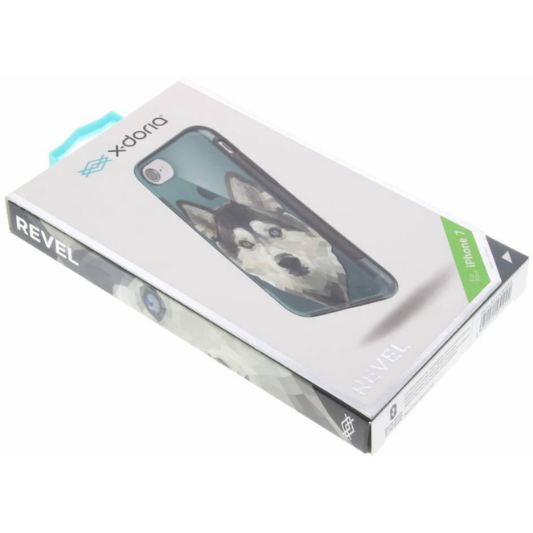 X-Doria Hoesje Apple iPhone 7/8/SE(2020/2022) Husky Blauw - Fooniq.nl