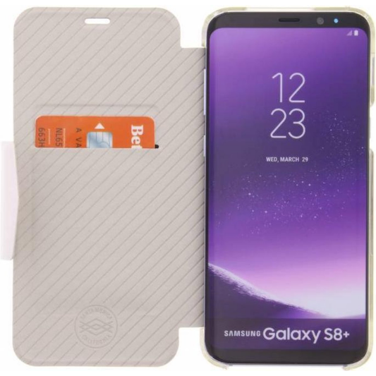 X-Doria Boek Hoesje Samsung Galaxy S8 Plus Wit - Fooniq.nl