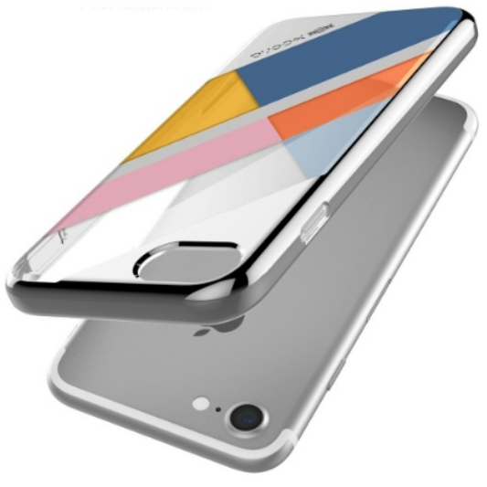 X-Doria Hoesje Apple iPhone 7/8/SE(2020/2022) Zilver - Fooniq.nl