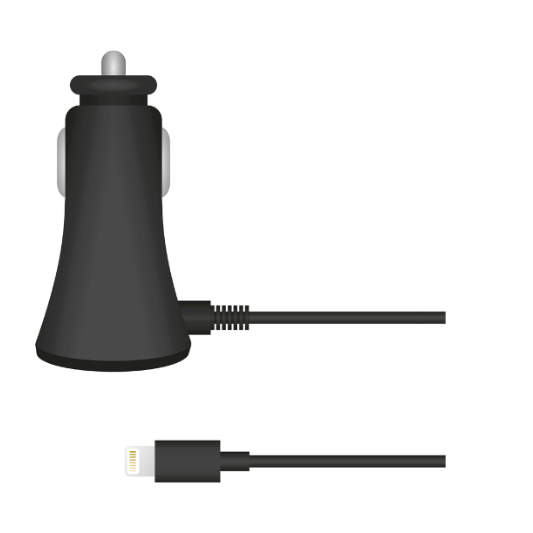 Muvit Autolader Apple 2,1A - Fooniq.nl