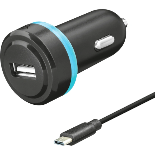 Trust Autolader USB + USB-C Kabel 1,8M - Fooniq.nl