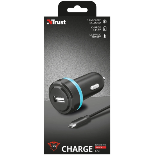 Trust Autolader USB + USB-C Kabel 1,8M - Fooniq.nl