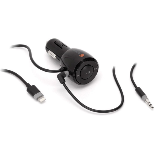 Griffin Autolader Apple + AUX 2,4A - Fooniq.nl