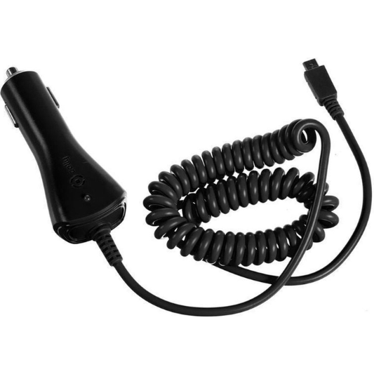 Celly Autolader Micro-USB 1A Zwart - Fooniq.nl